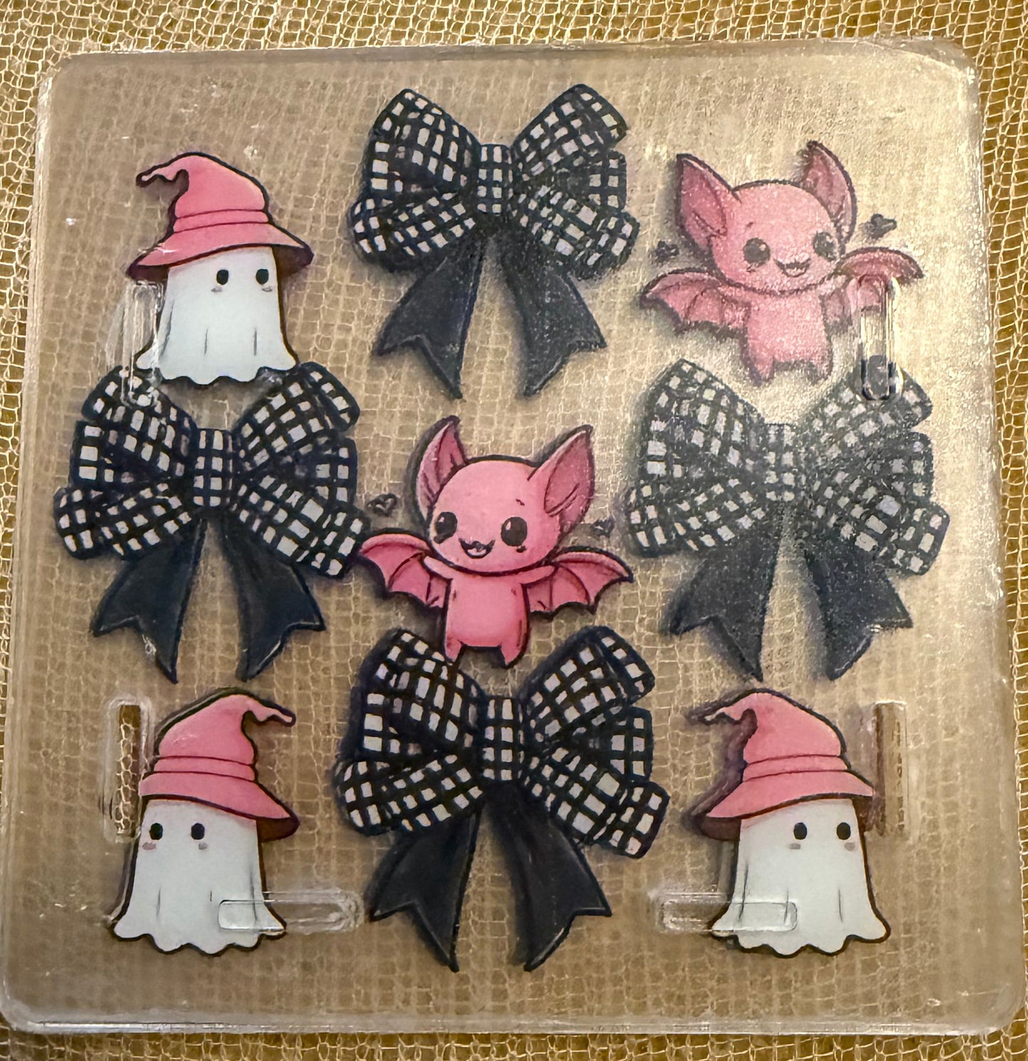 Bats Bows Ghosts