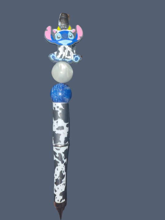 Stitch as a cow