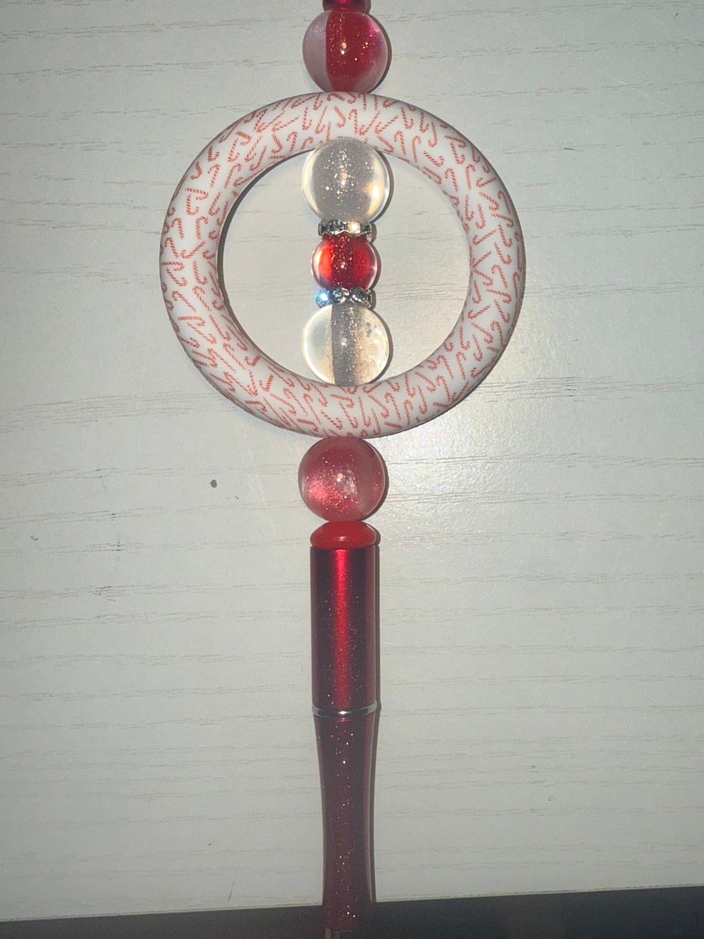 Candy Cane Silicone Ring