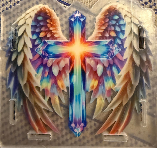Cross with Wings